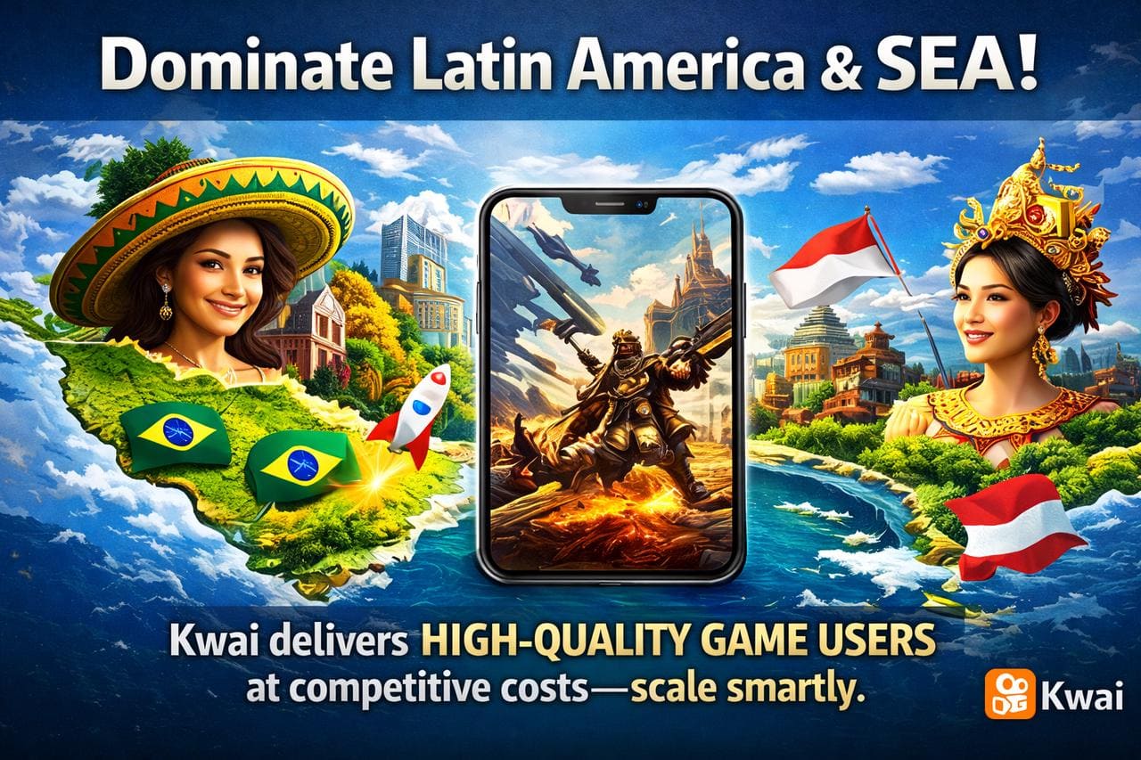 Examples of successful game ad creatives on Kwai