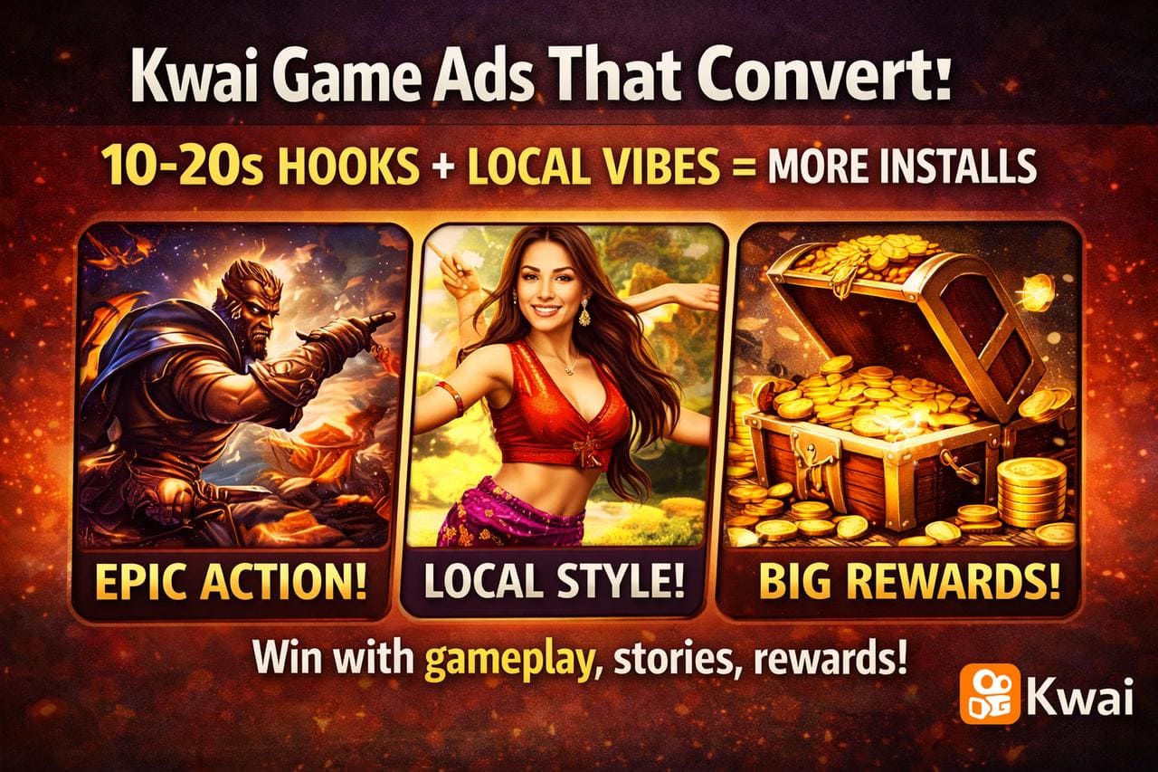 Recommended Kwai account structure for game advertising